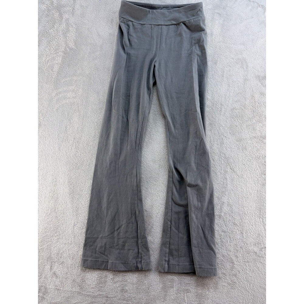 Cat & Jack Girls Pull On Leggings Gray color with Flare Leg Sz L(10/12)